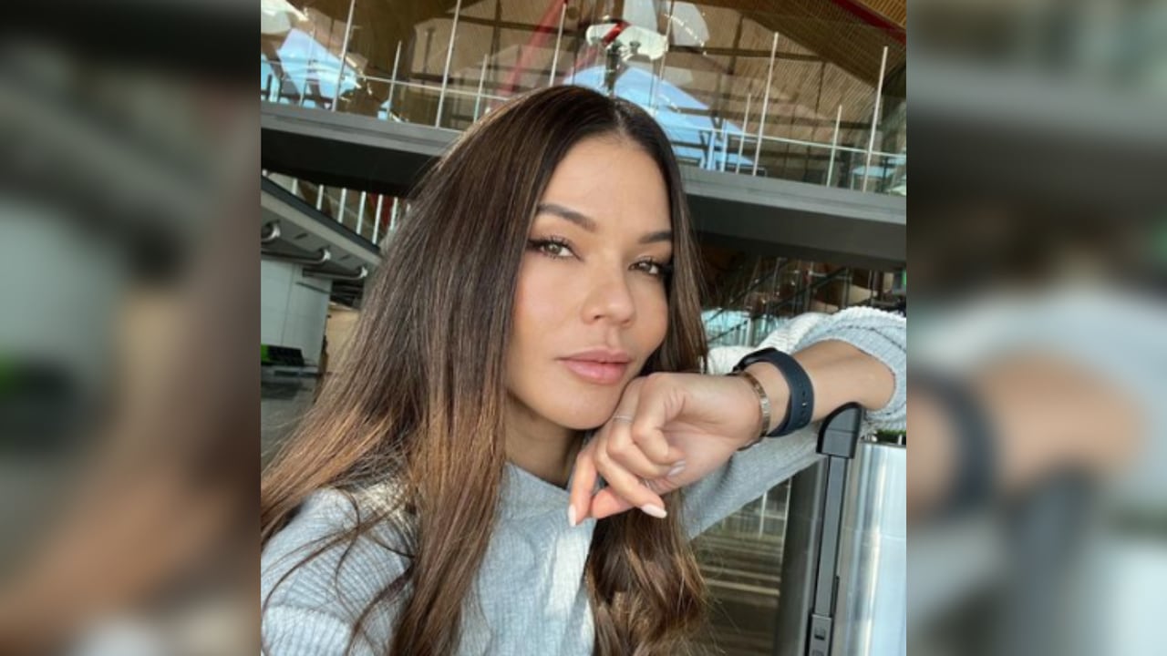 Shirley Gómez en selfie