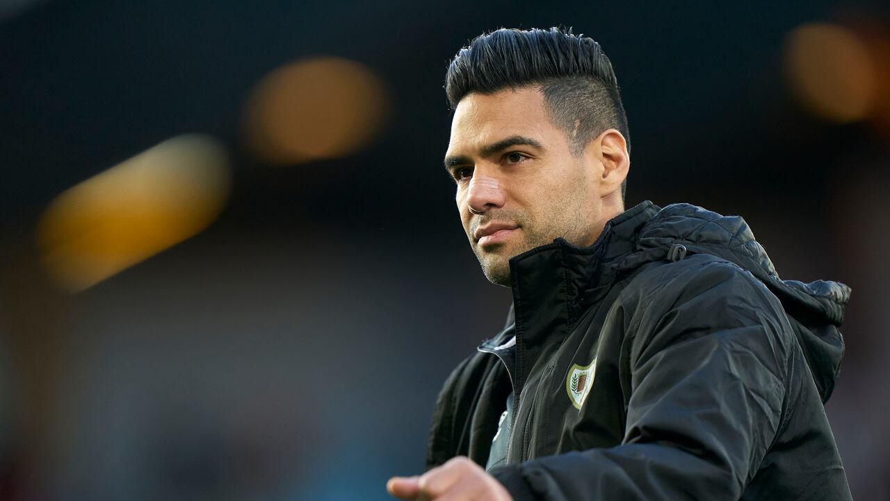 Falcao García, delantero del Rayo Vallecano y la Selección Colombia.