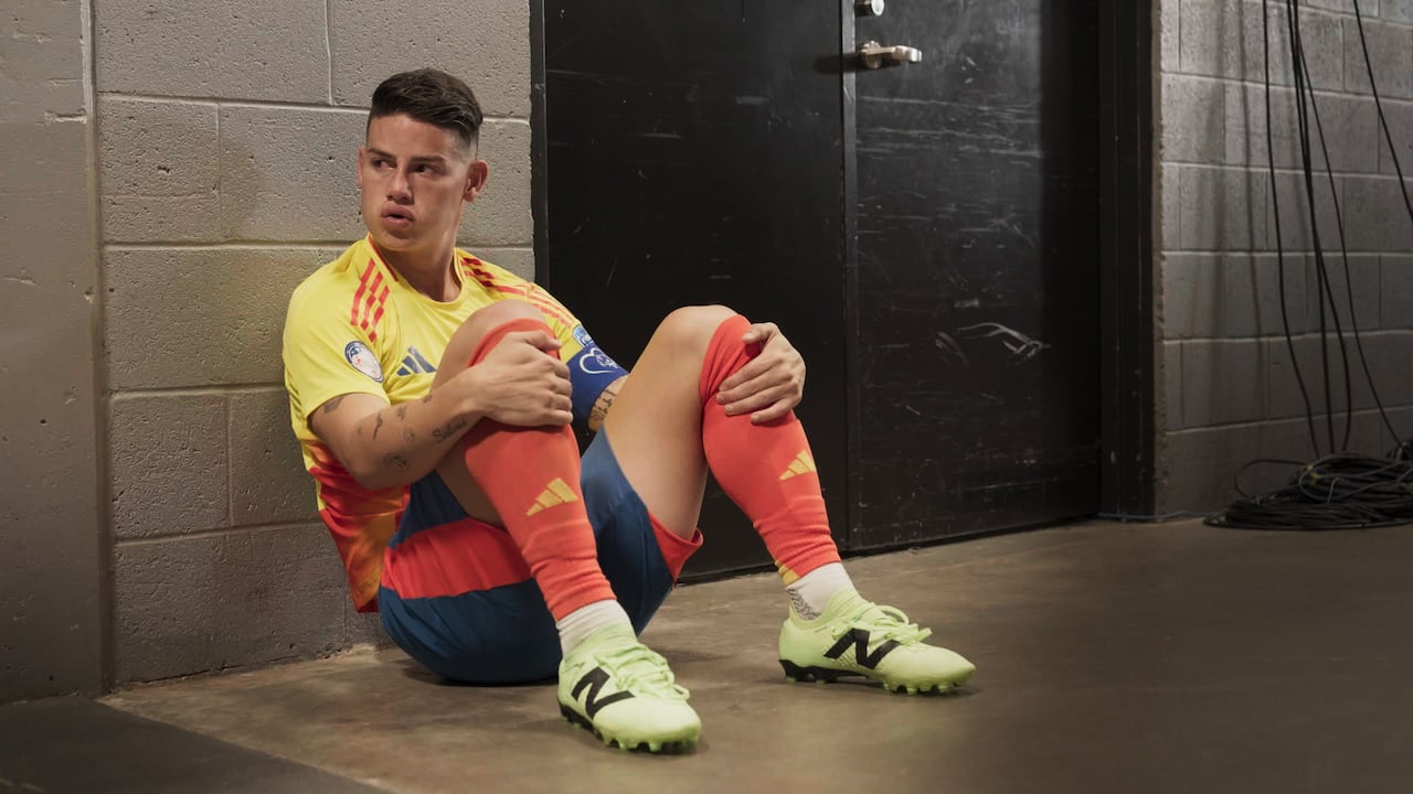 James Rodríguez durante los partidos de la Copa América 2024