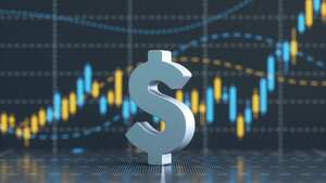 Dollar Sign, Making Money, Finance, Technology, Digitally Generated Image