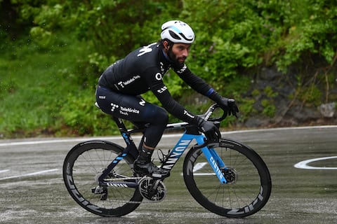 VIAREGGIO, ITALY - MAY 16: Fernando Gaviria of Colombia and Movistar Team competes during the 106th Giro d'Italia 2023, Stage 10 a 196km stage from Scandiano to Viareggio / #UCIWT / on May 16, 2023 in Viareggio, Italy. (Photo by Tim de Waele/Getty Images)