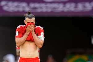 El galés Gareth Bale en el estadio Ahmad Bin Ali en Rayan, Qatar, el 25 de noviembre de 2022.