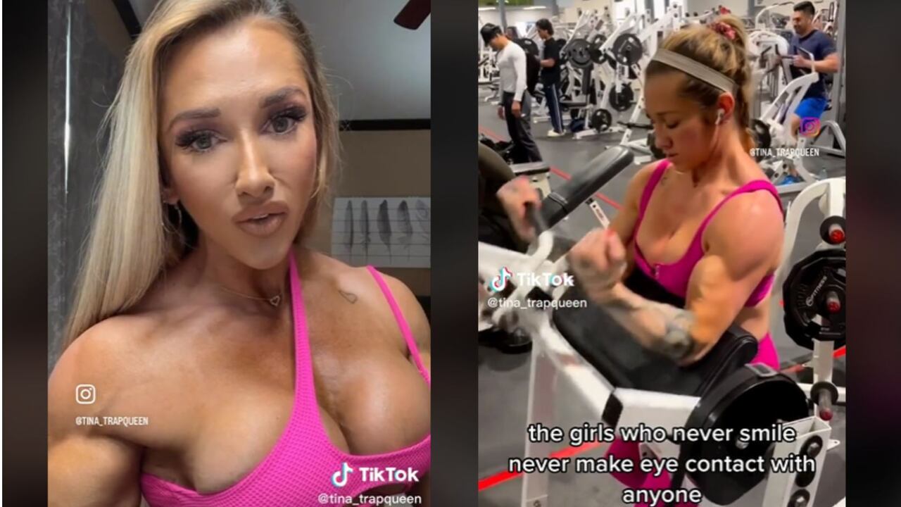 La modelo que gana más de 90 millones de pesos al mes mostrando sus músculos en OnlyFans