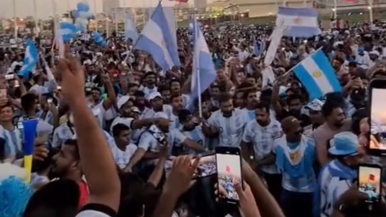 Hinchas falsos en Qatar