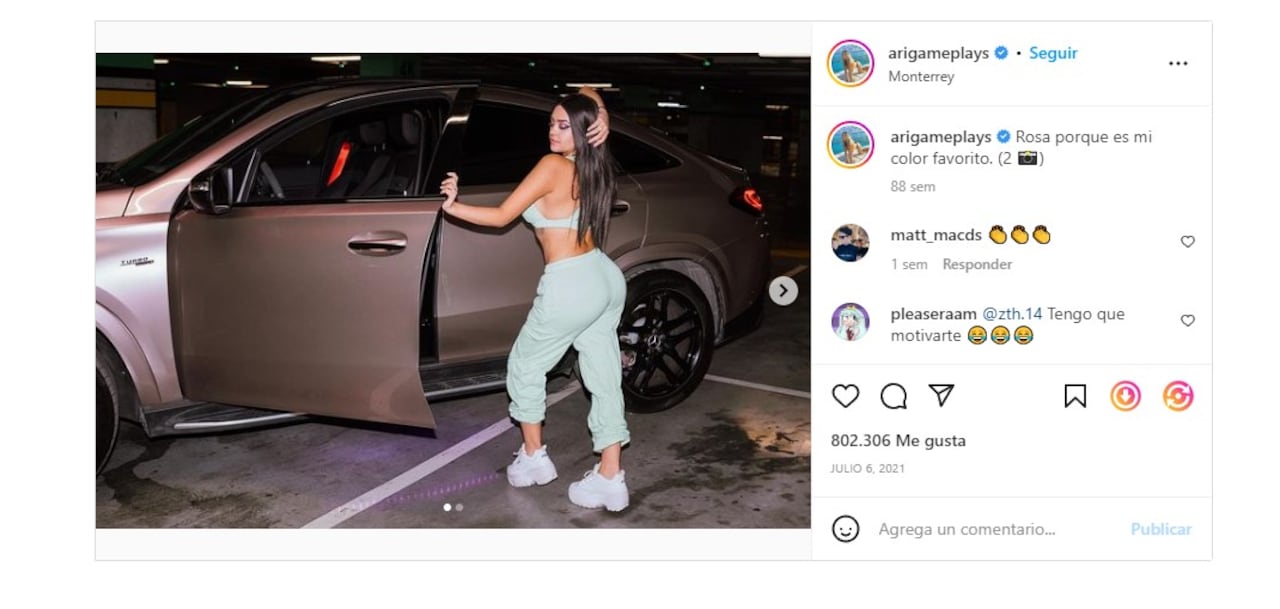 Foto: Instagram @arigameplays