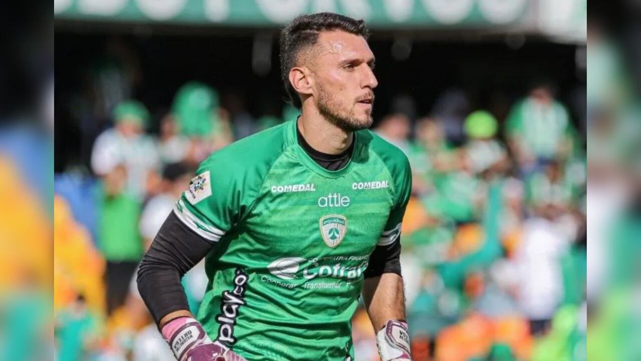 Washington Ortega, arquero de La Equidad.