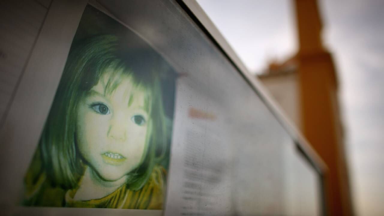 La niña Madeleine McCann desapareció en Portugal en un viaje de vacaciones de sus padres. Foto: Jeff J Mitchell/Getty Images.
