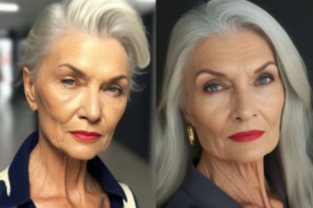 Natalia París a los 70 años según la inteligencia artificial