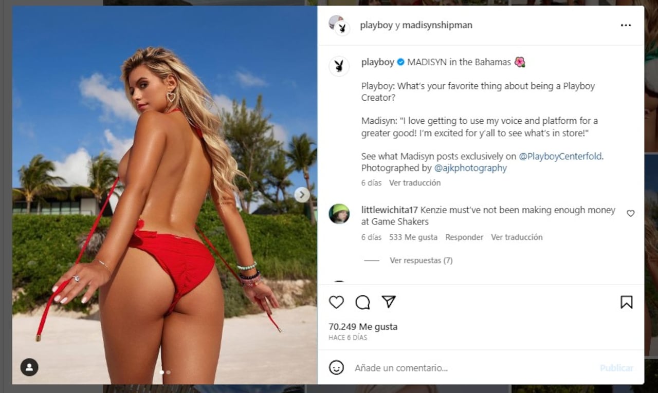 Instagram de Madisyn Shipman