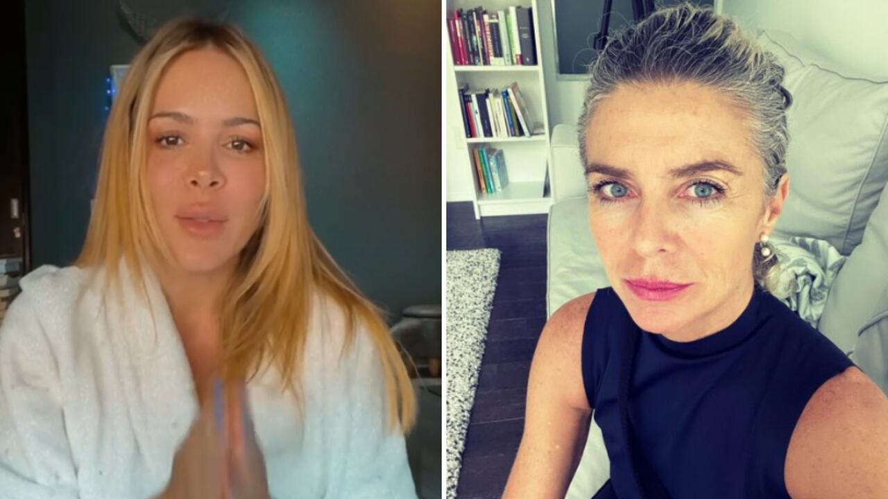 Natalia París y Margarita Rosa de Francisco