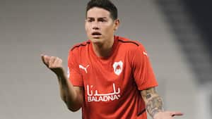 James Rodríguez, jugador del Al Rayyan