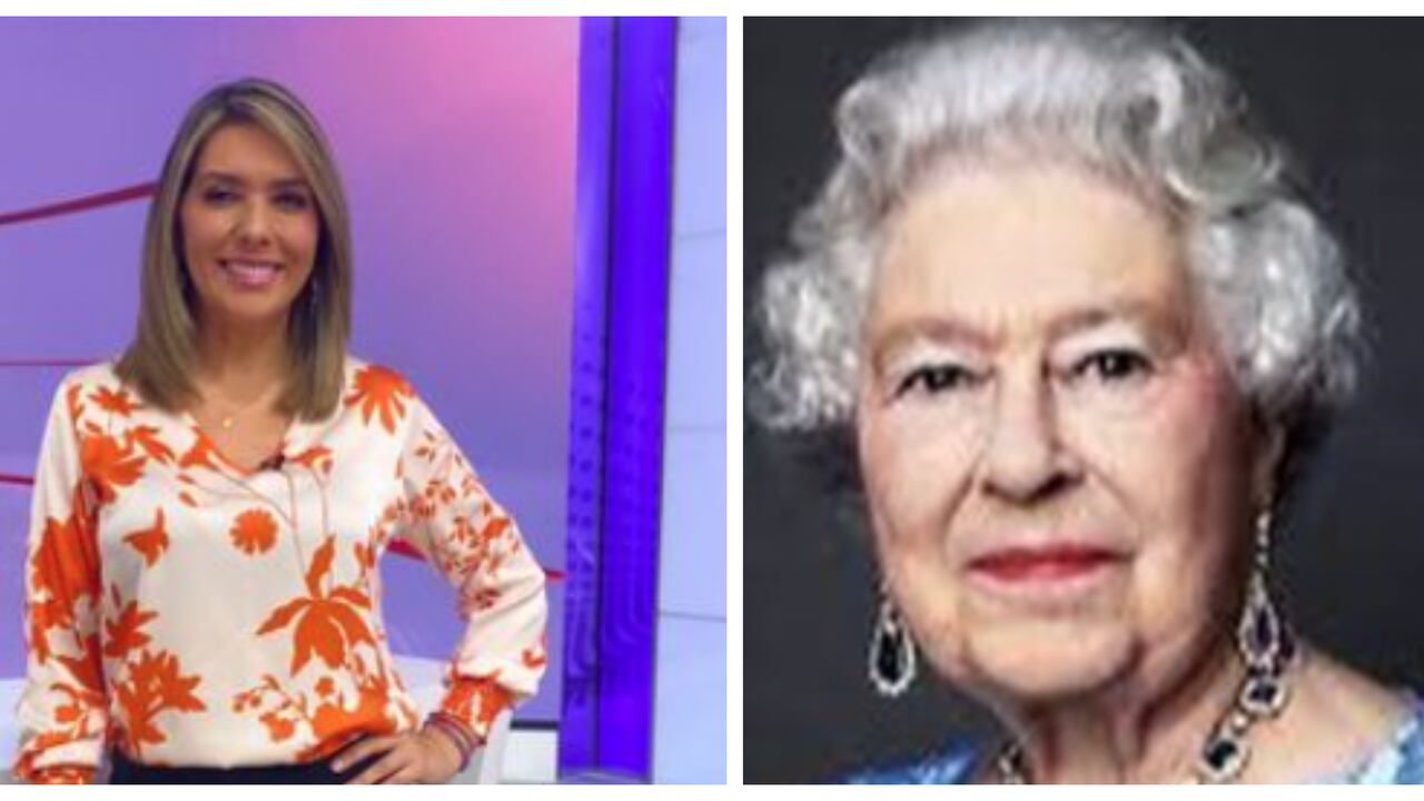 Reina Isabel II y Monica Rodriguez