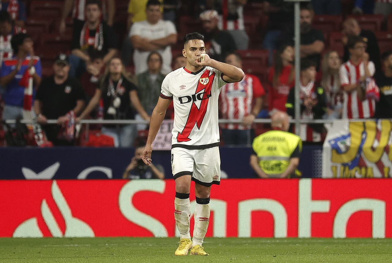 El último gol de Falcao se dio ante su antiguo equipo, Atlético de Madrid.