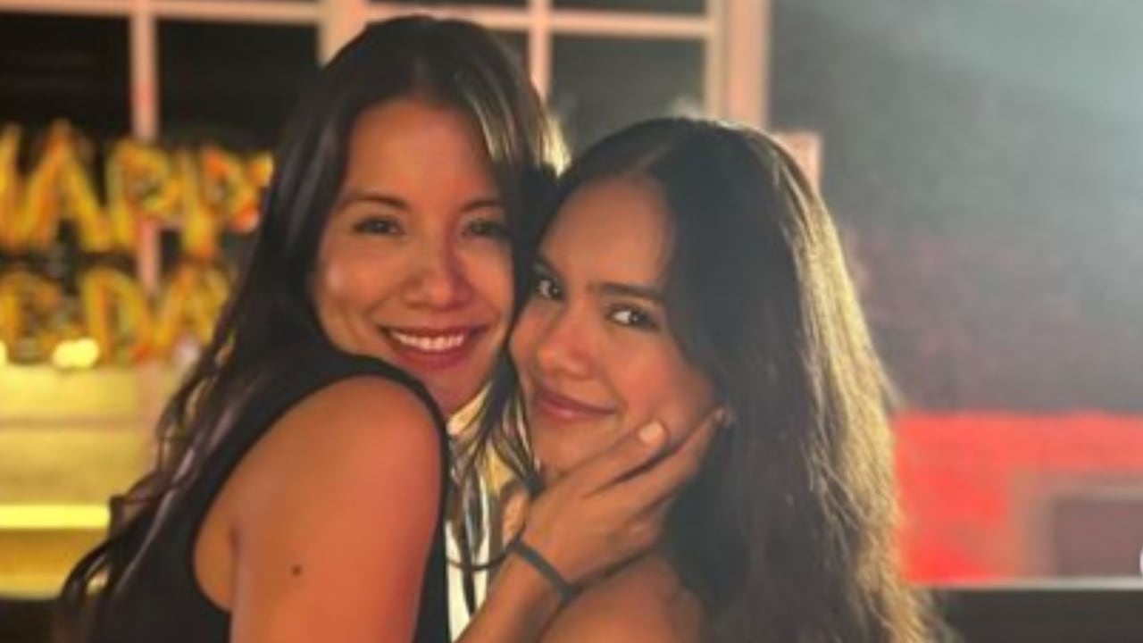 "De tal palo, tal astilla",  las fotos de Caterin Escobar con su bella hija en las que celebra sus 18 años