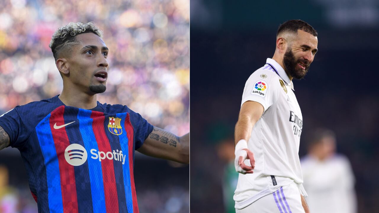 Barcelona y Real Madrid luchan por la punta en España.