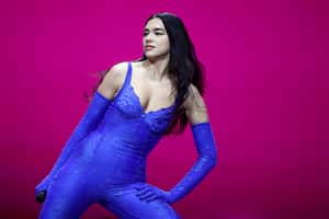 SYDNEY, AUSTRALIA - NOVEMBER 08: Dua Lipa performs at Qudos Bank Arena on November 08, 2022 in Sydney, Australia. (Photo by Don Arnold/Getty Images)