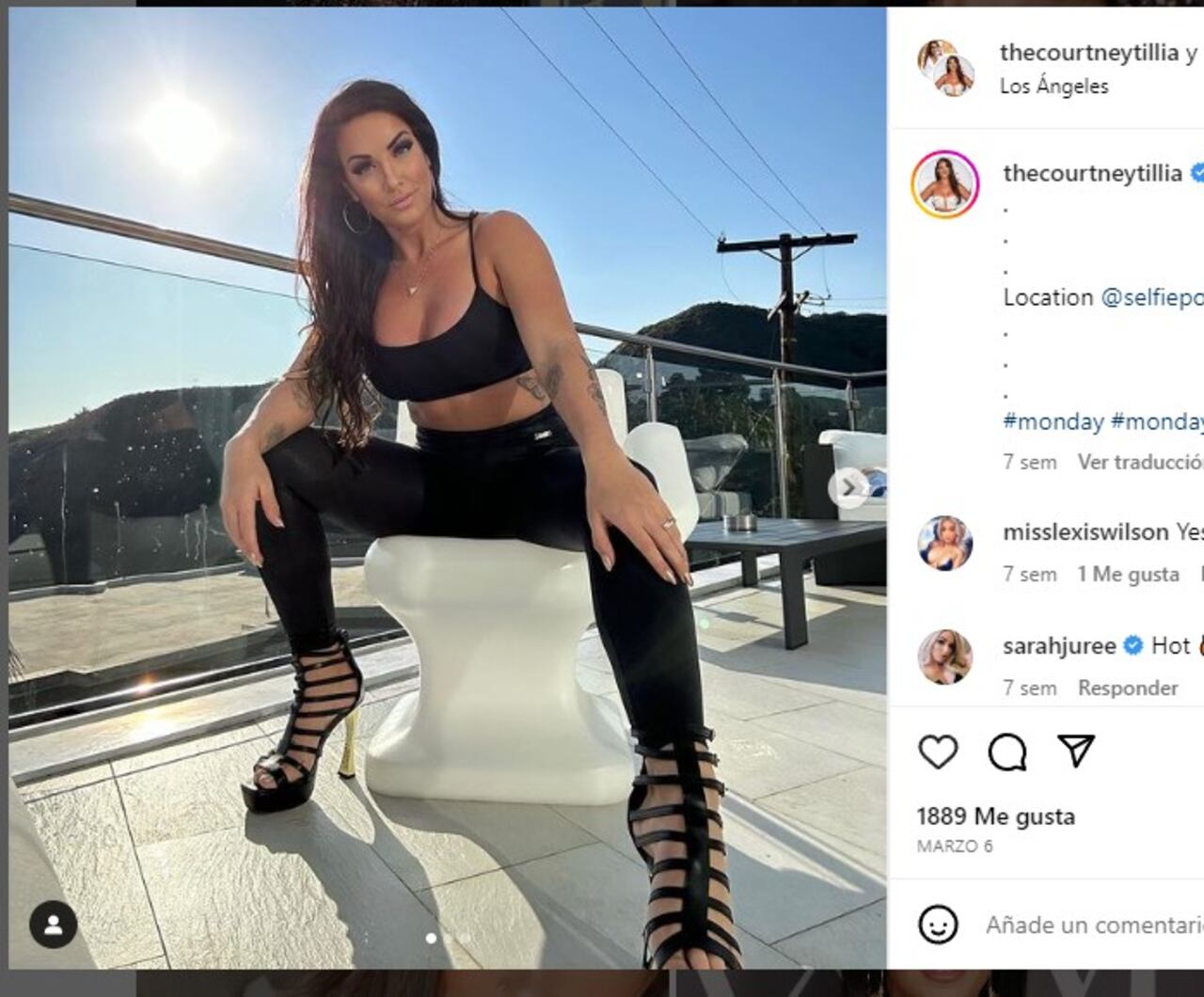 Foto: Instagram @courtneyltillia