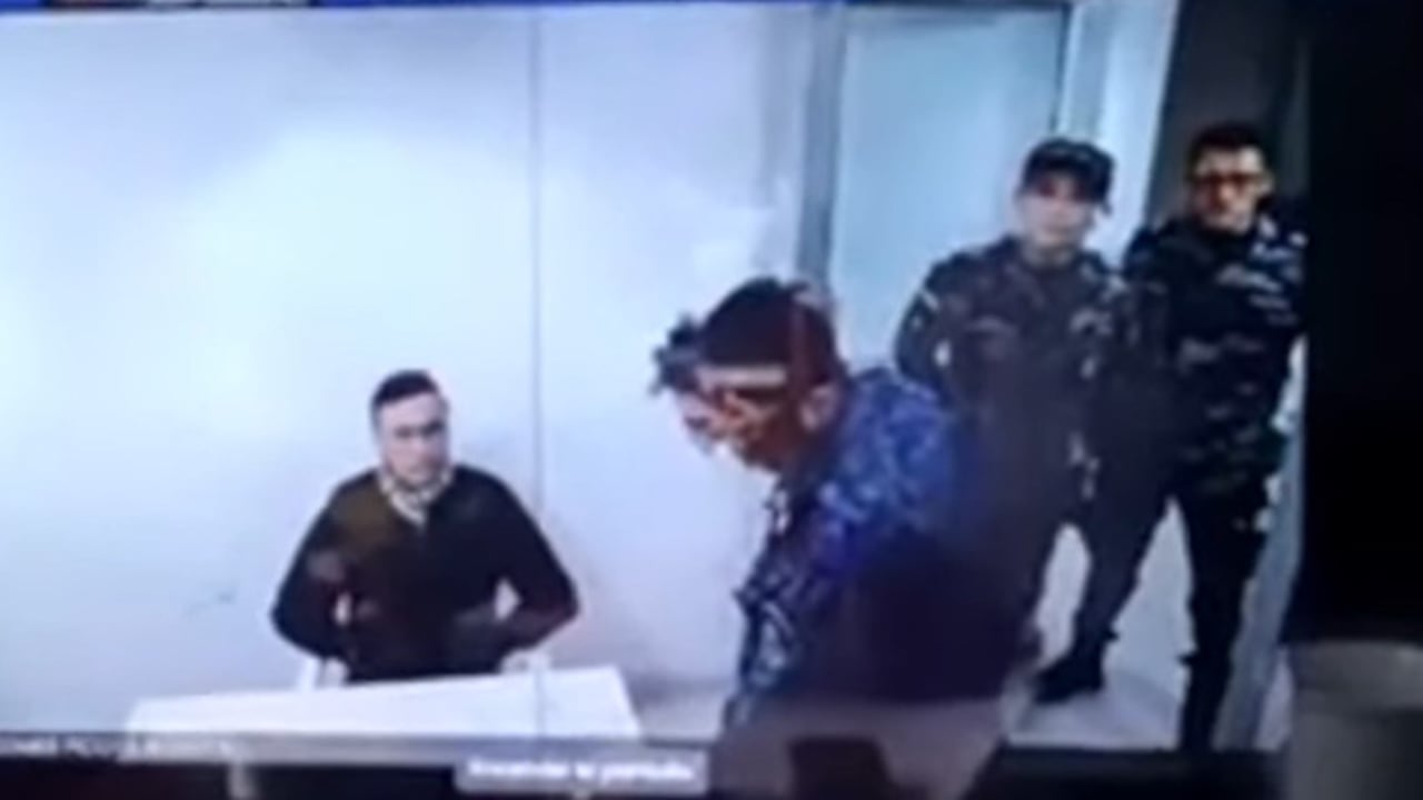 Jhonier Leal en la cárcel La Picota.