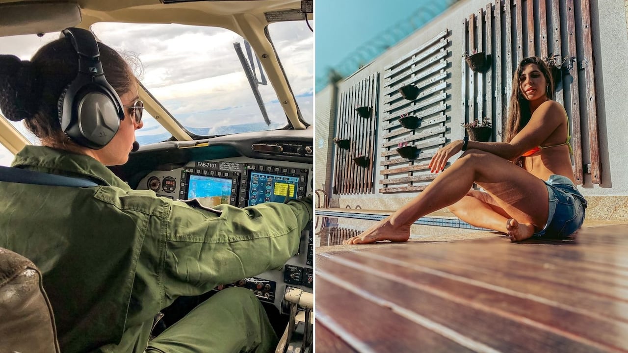 La piloto de combate que dejó todo atrás y ahora es estrella de OnlyFans