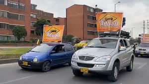 Así avanzan en Bogotá las manifestaciones contra la medida del pico y placa.