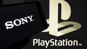 ANKARA, TURKEY - FEBRUARY 27: In this photo illustration a mobile phone and a computer screen display the PlayStation and Sony logo in Ankara Turkey on February 27, 2020. Fatih Kurt / Anadolu Agency