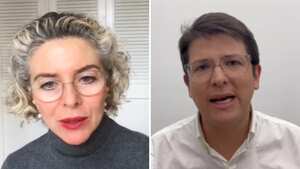 Miguel Uribe Turbay y Margarita Rosa de Francisco