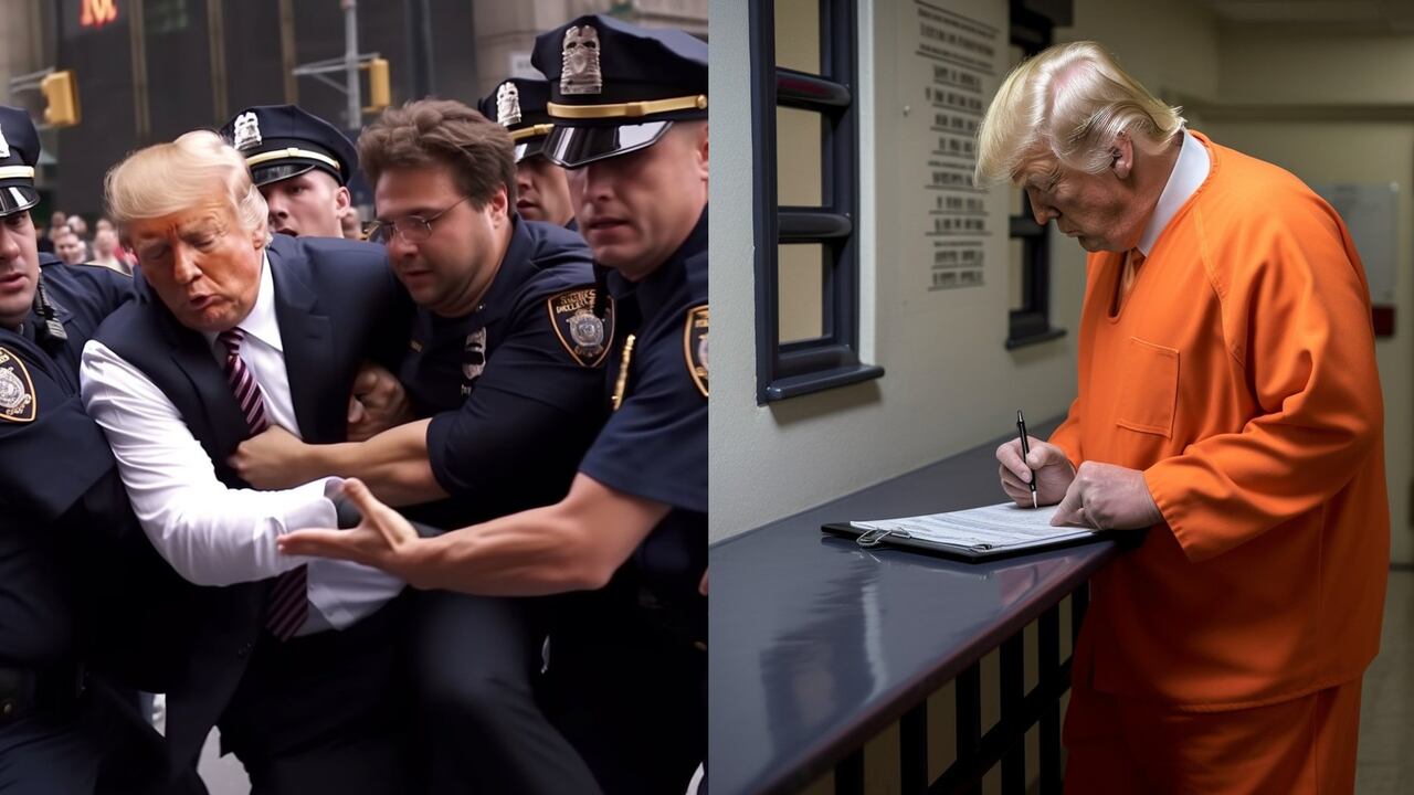Eliot Higgins, fundador y director de Bellingcat, medio dedicado a confirmar noticias falsas, fue el creador de las imágenes a través de Mind Mindjourney