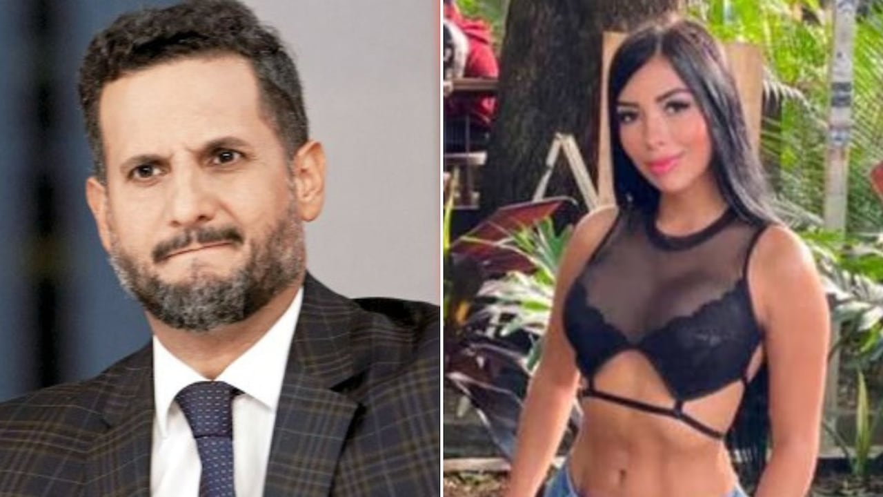 Miguel Ángel del Río y Valentina Trespalacios