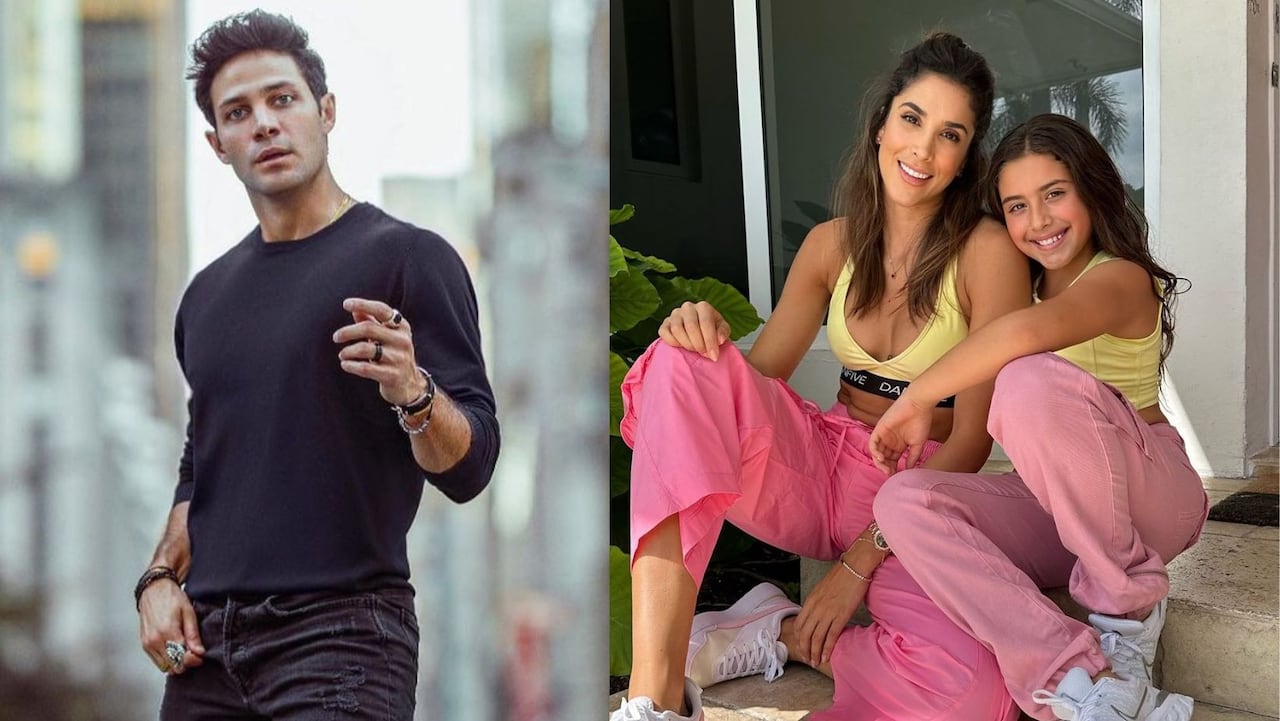 El gesto del novio de Daniela Ospina con Salomé que muchos comentan
