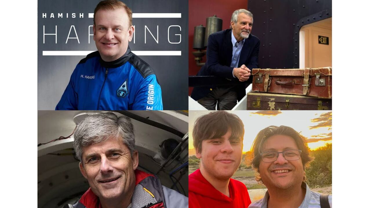 Estos son los cinco tripulantes que se sumaron a la expedición del Titan y que se encuentran desaparecidos desde el pasado 18 de junio.