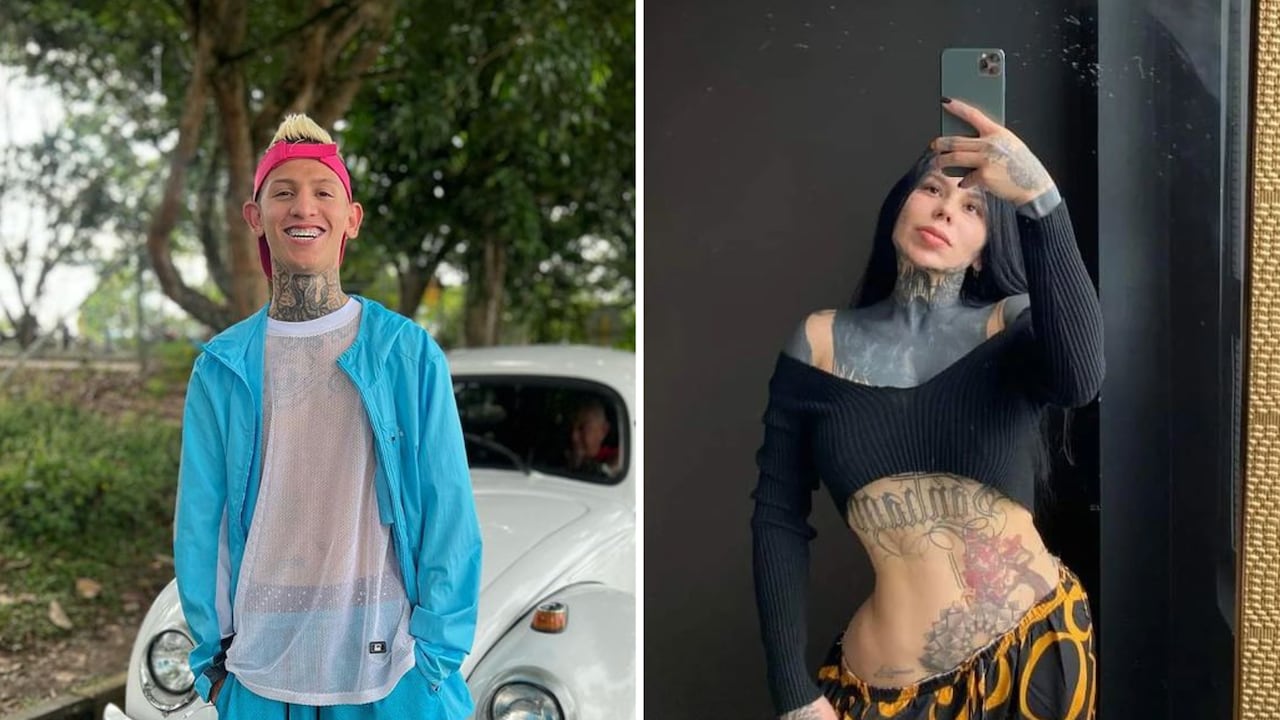 Las íntimas y sugestivas fotos de La Liendra y su voluptuosa ex, con muy poca ropa