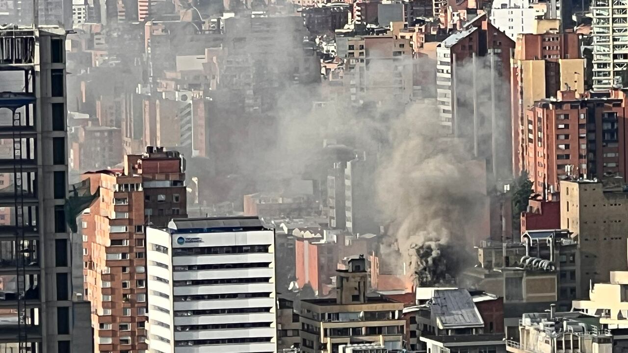 Incendio en Bogotá