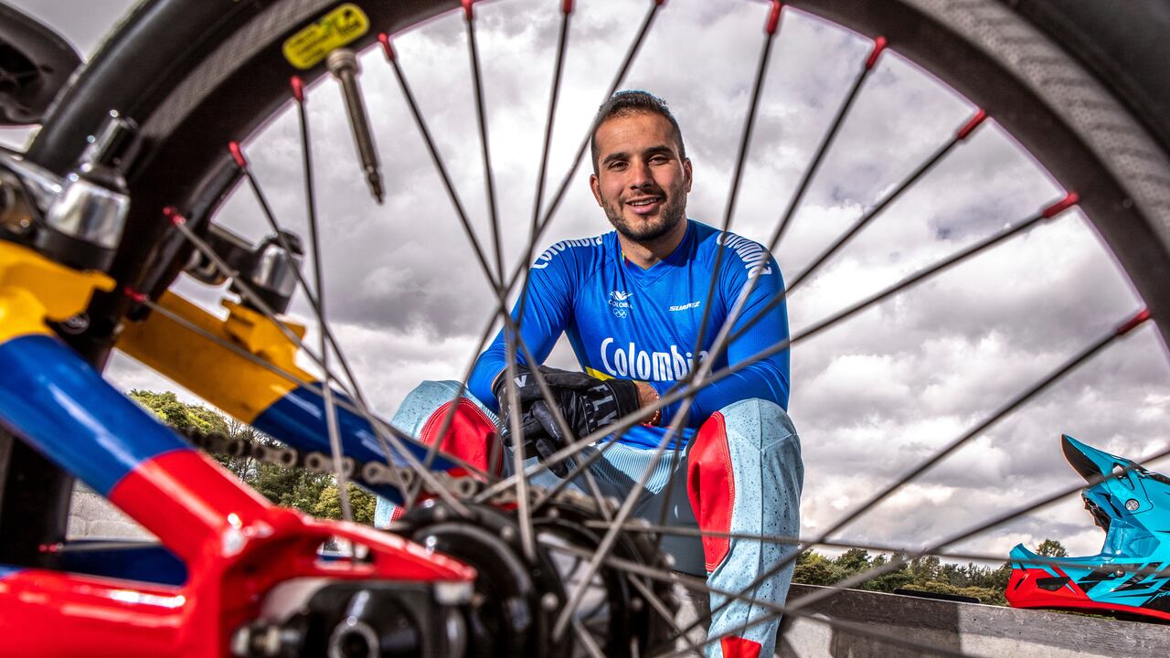 Pista de Bicicross. Pista de BMX "Carlos Ramírez", unidad deportiva El Salitre.
Bogotá Septiembre 2 de 2021.
Foto: Juan Carlos Sierra-Revista Semana.