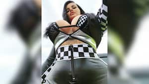 Renee Gracie, expiloto de automovilismo y ahora modelo en OnlyFans.