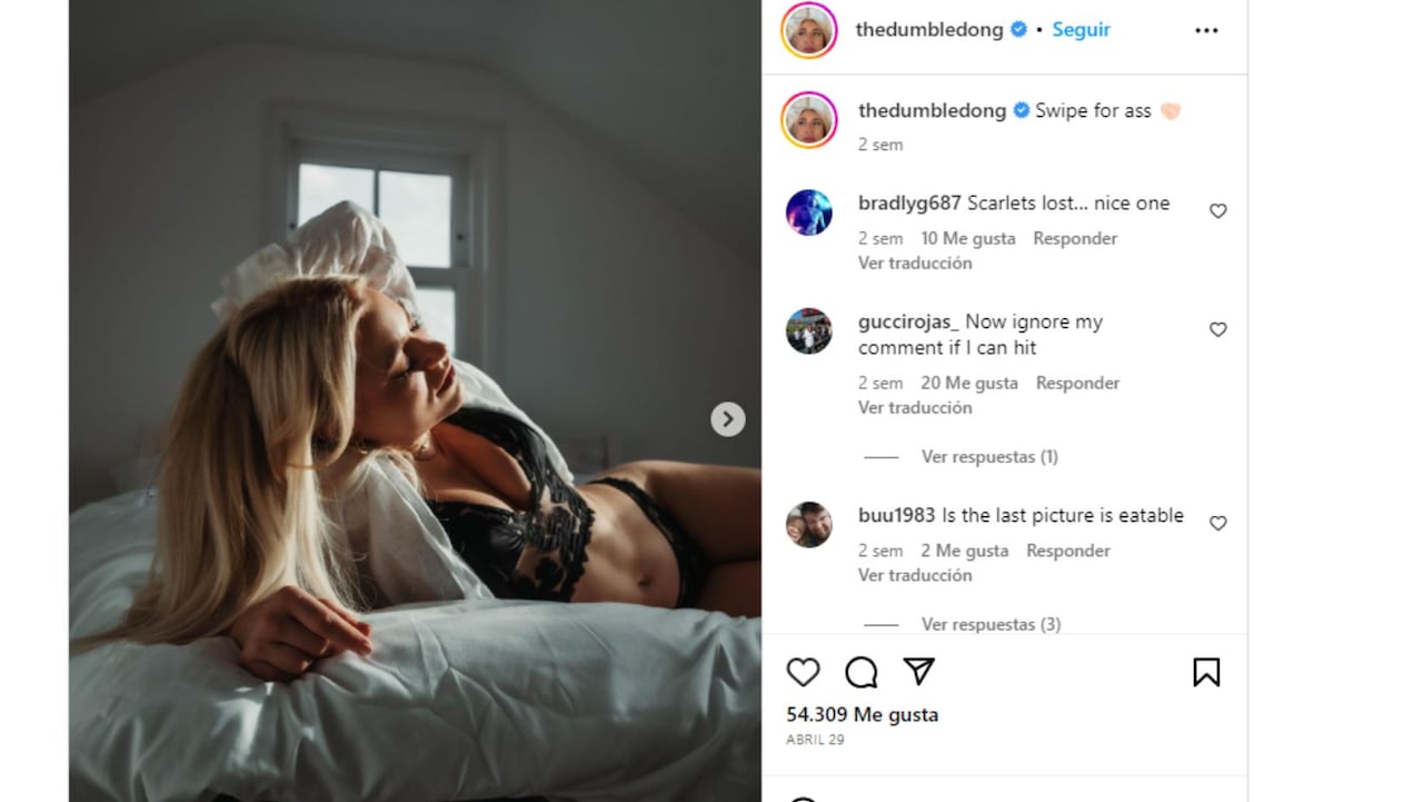 Las fotos más explosivas de Elle Brooke, la modelo de OnlyFans enamorada de Guardiola