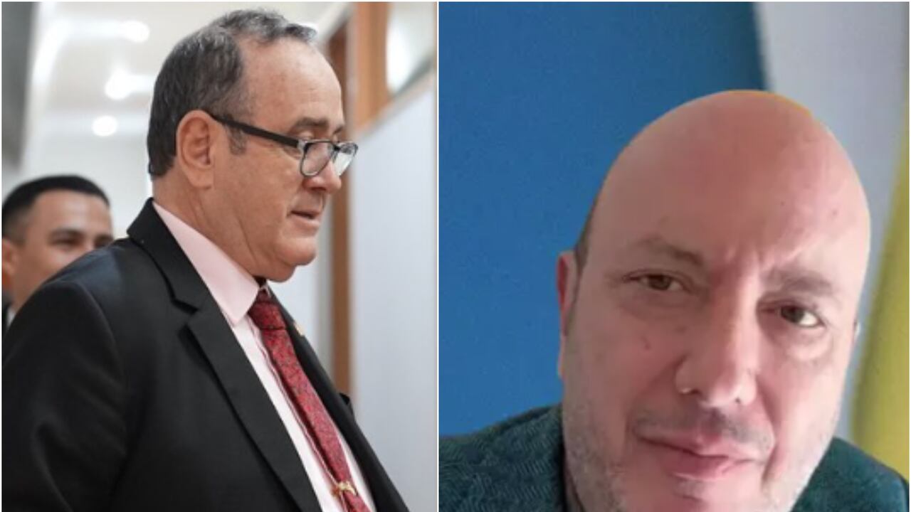 Alejandro Giammattei y Julio Sánchez