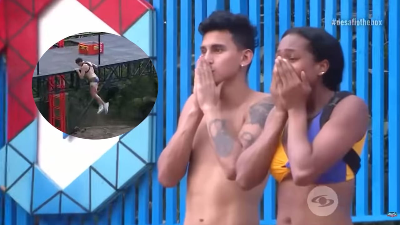 "Dios mio": Así fue la impresionante caída de Bodgan en 'El Desafío'