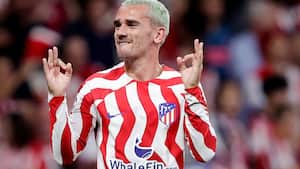 Antoine Griezmann, jugador del Atlético de Madrid en el partido de la Champions League 2023 contra el Porto.