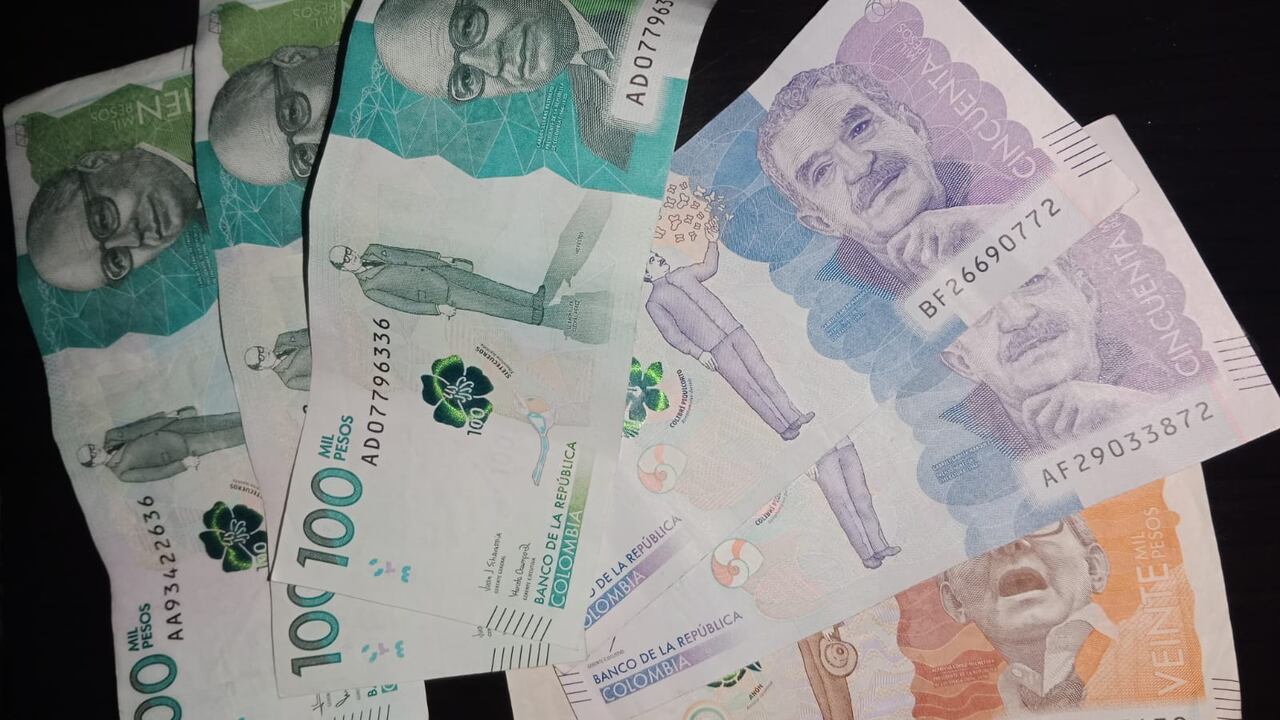 dinero, plata, billetes, moneda, salario mínimo, salario mínimo legal vigente