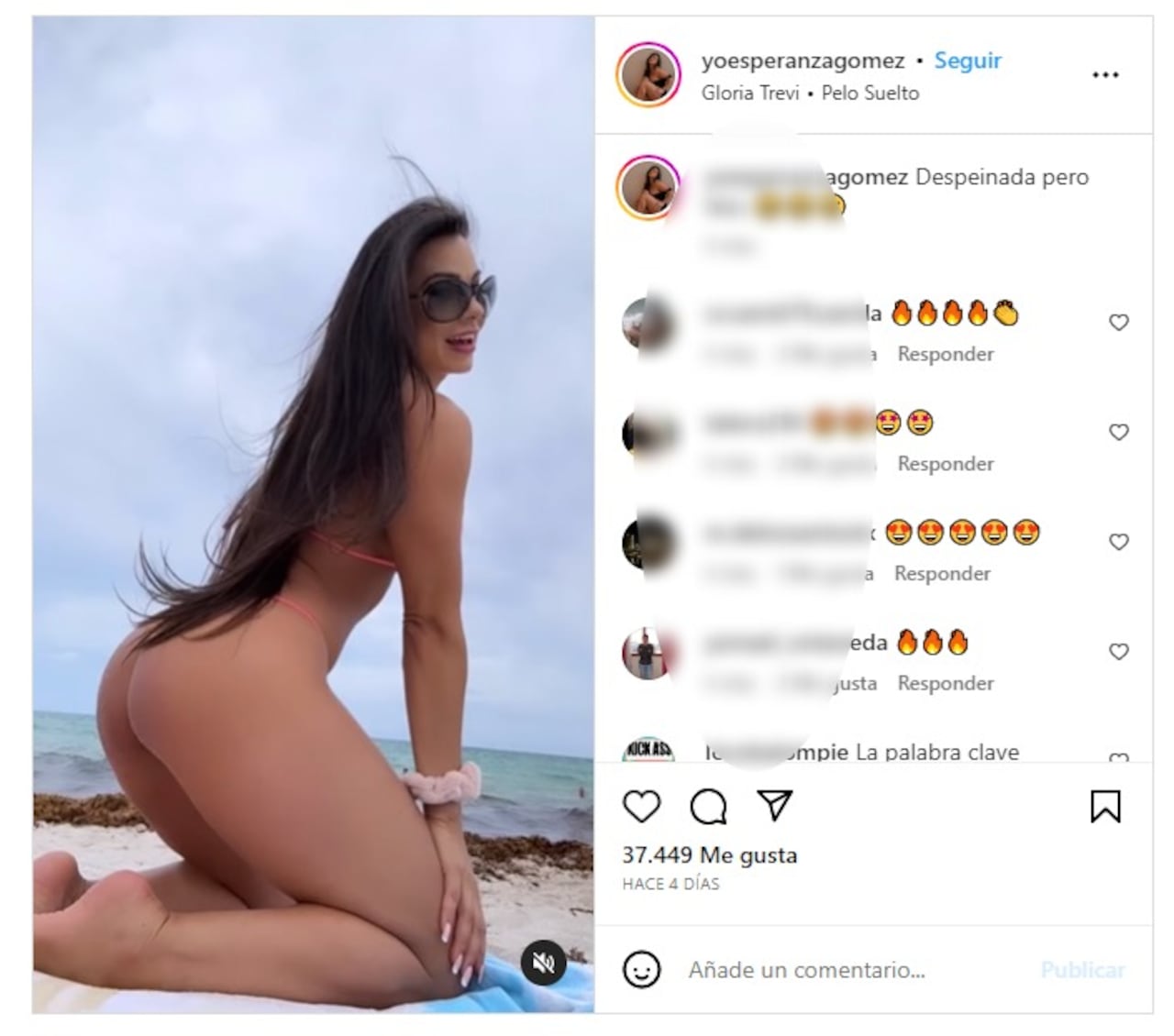 Foto: Instagram @yoesperanzagomez