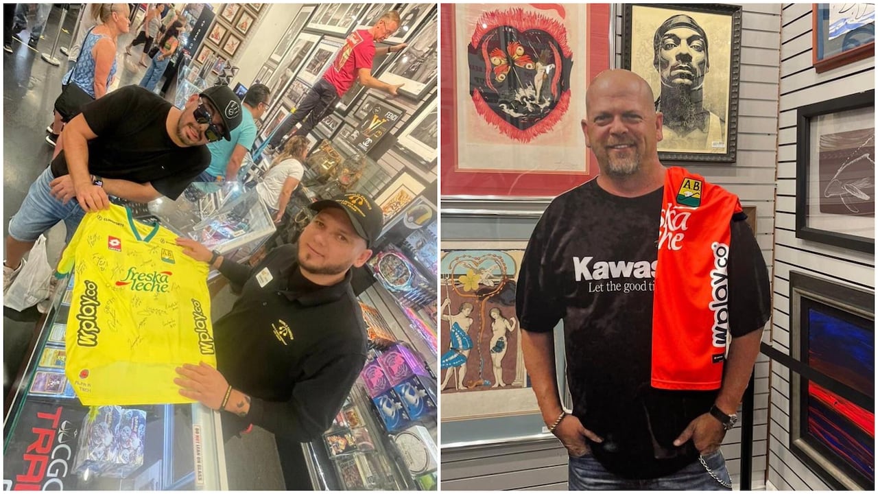 El Precio de la historia: joven colombiano vende camiseta de Atlético Bucaramanga.