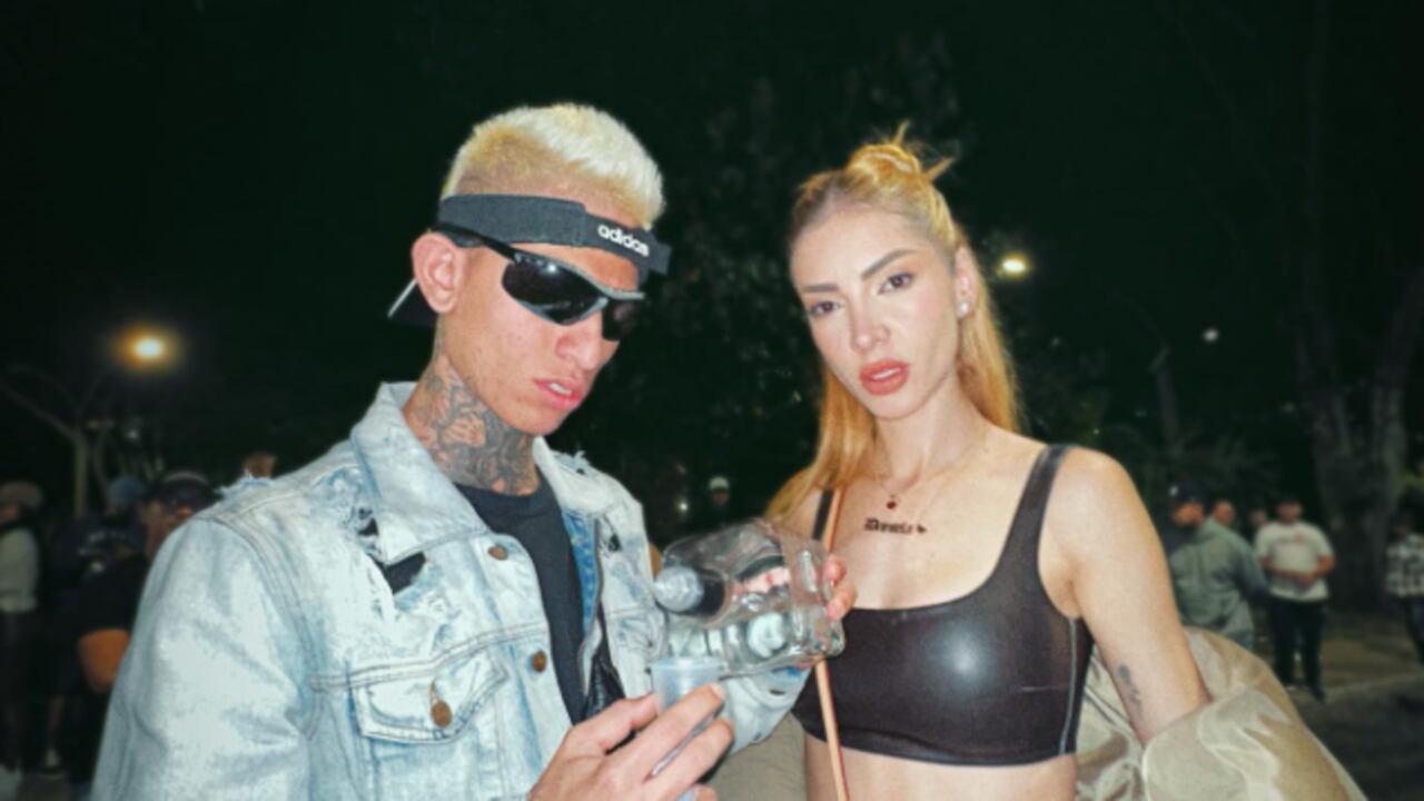 La Liendra y su novia Dani Duke