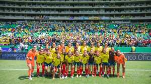 Selección Colombia femenina anfitriona de la CONMEBOL Copa América que entrega 3 boletos de manera directa para el Mundial Australia/Nueva Zelanda 2023 y serán las tres selecciones que ocupen la primera, segunda y tercera posición de la Fase Final de la competición.