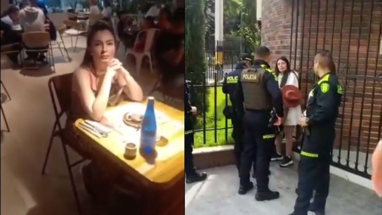 Ella es la bella paisa que tiene por costumbre comer en restaurantes costosos y no pagar
