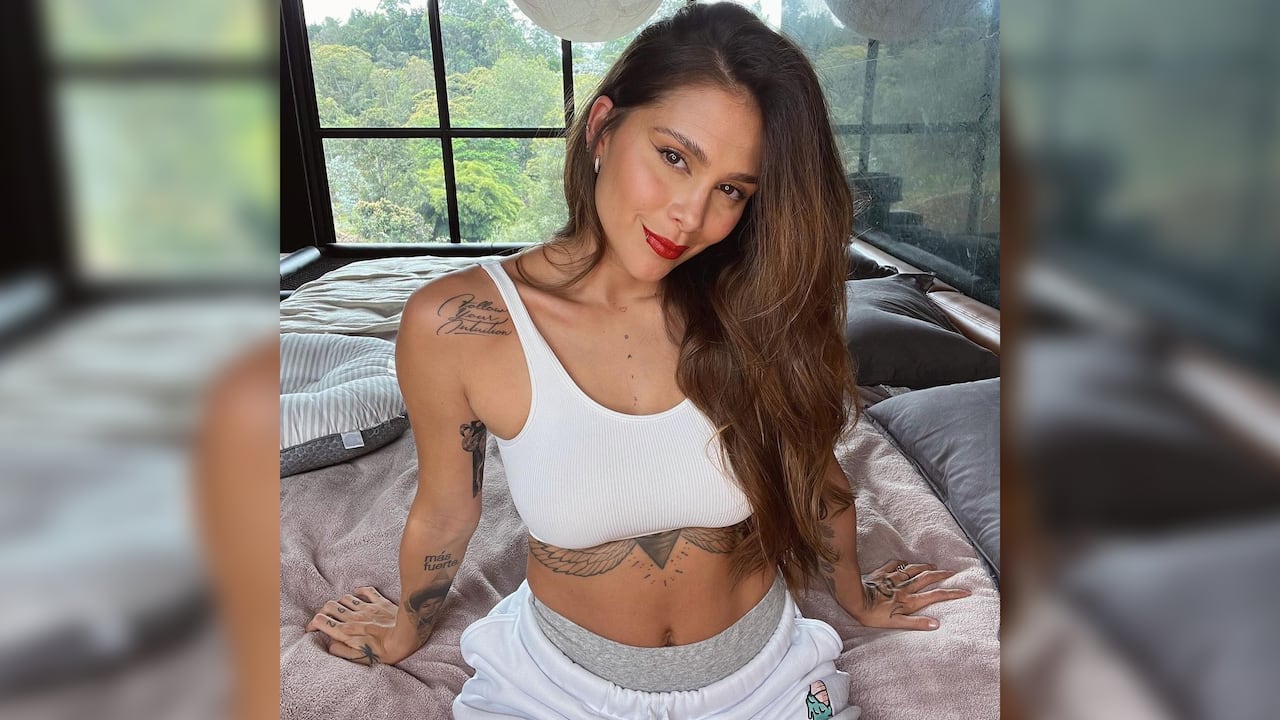 Greeicy baila con su hijo la nueva canción de Mike Bahía. Foto: Instagram @greeicy.