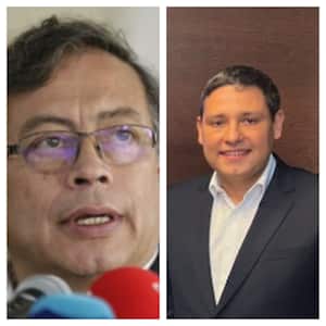 Gustavo Petro y Mauricio Lizcano