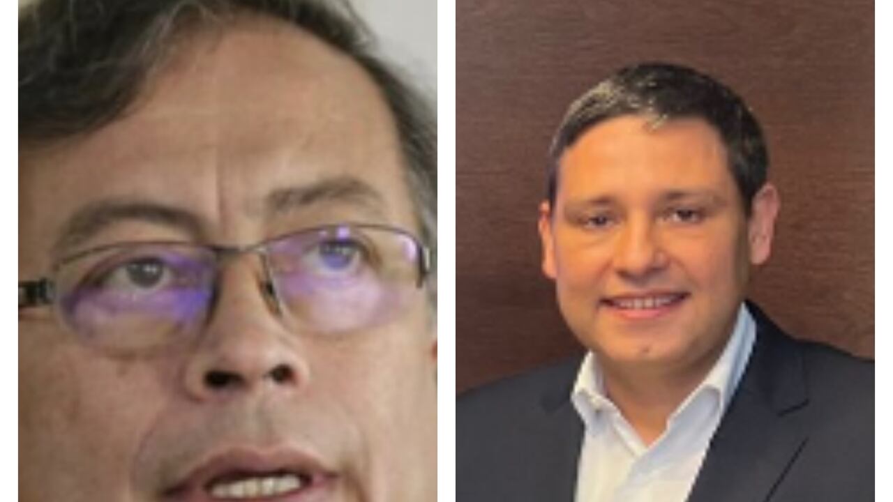 Gustavo Petro y Mauricio Lizcano