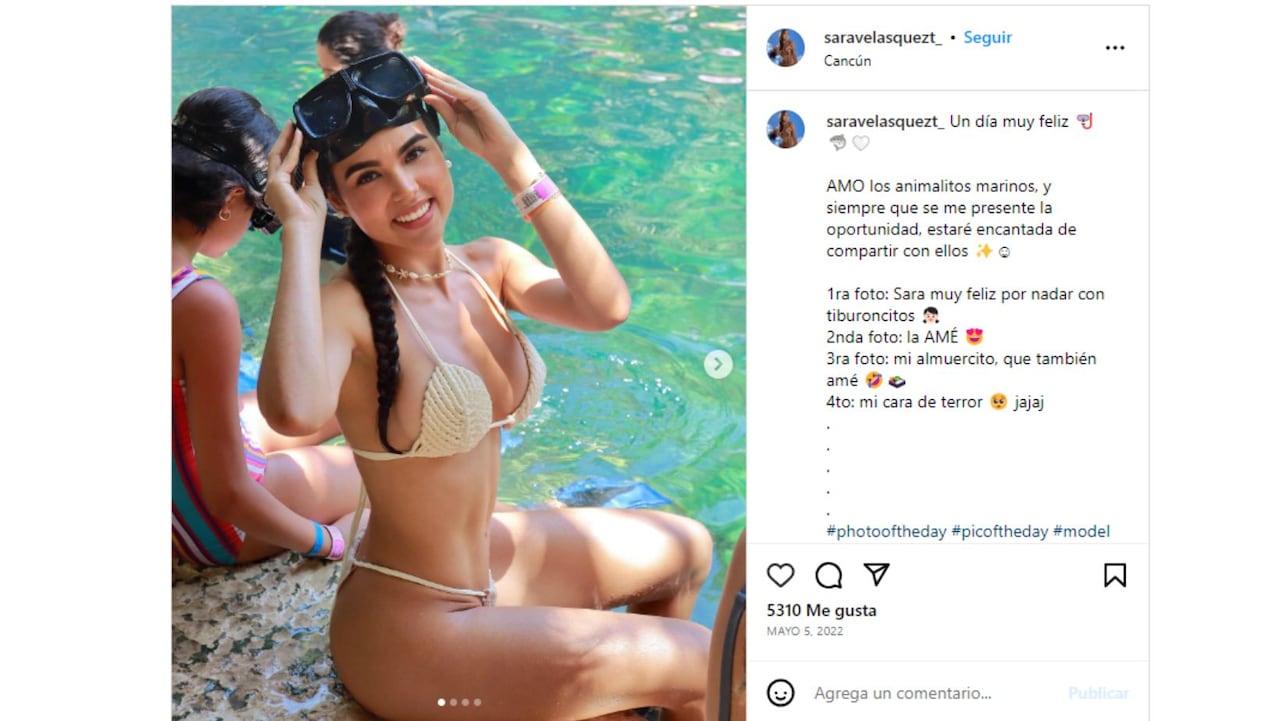 Cinco fotos de Sara muy ligera de ropa para celebrar su regreso al ‘Desafío’