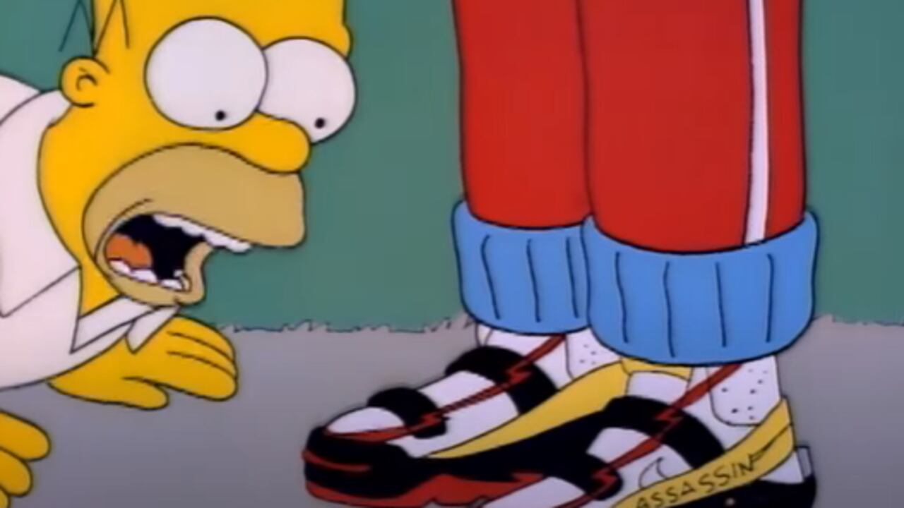 Los Simpson: Sale a la venta un modelo de zapatillas