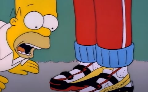 Los Simpson: Sale a la venta un modelo de zapatillas